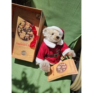 Bears of Sagamore Hill Roosevelt Teddy Bear Christmas Santa Claus Midwest 14"